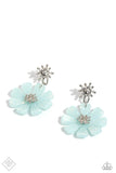 Paparazzi Poetically Pastel - Blue Post Earrings