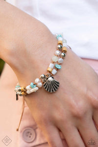 Paparazzi Coastline Celebration - Multi Bracelet