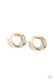 Paparazzi Simply Sinuous - Gold Earring