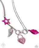 Paparazzi The Princess and the Popstar - Pink Necklace
