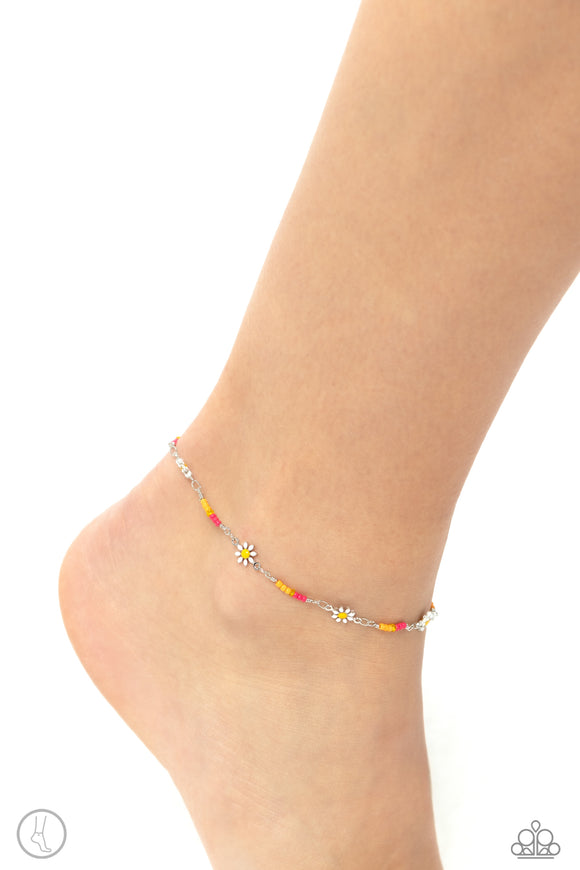 Paparazzi Sweetest Daydream - Pink Anklet