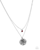 Paparazzi Birthstone Beauty January - Red Necklace