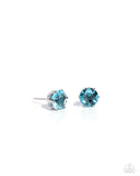 Paparazzi Breathtaking Birthstone March - Blue Earring
