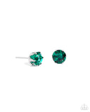 Paparazzi Breathtaking Birthstone May - Green Earring
