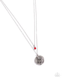 Paparazzi Birthstone Beauty July - Red Necklace