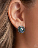 Paparazzi Dynamic Dominance - Blue Earring