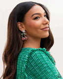 Paparazzi Cherry Picking - Red Earring