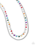 Paparazzi Delicate Dame - Multi Necklace