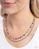 Paparazzi Delicate Dame - Multi Necklace