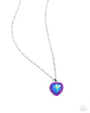 Paparazzi Heartfelt Hope - Purple Necklace