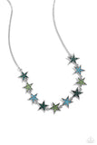 Paparazzi Star Quality Sensation - Green Necklace