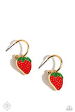 Paparazzi Fashionable Fruit - Gold Earring