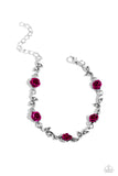 Paparazzi Roses Supposes - Pink Bracelet