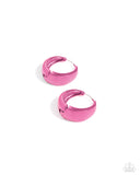 Paparazzi Colorful Curiosity - Pink Earring