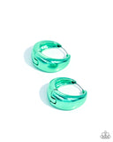 Paparazzi Colorful Curiosity - Green Earring