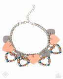 Paparazzi HEART Time - Orange Bracelet