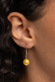 Paparazzi Ballroom Balance - Yellow Necklace