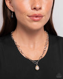 Paparazzi Refined Record - Multi Necklace