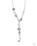 Paparazzi Executive Expression - White Necklace