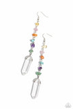 Paparazzi Quartz Qualification - Multi Earring
