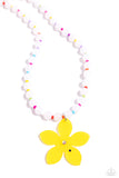 Paparazzi Nostalgic Novelty - Yellow Necklace