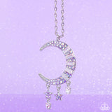 Paparazzi Lunar Landmark - Purple Necklace