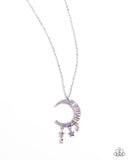 Paparazzi Lunar Landmark - Purple Necklace