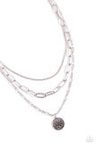 Paparazzi Appointed Artistry - Silver Necklace