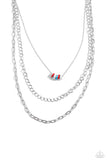 Paparazzi Colorful Cadet - Red Necklace