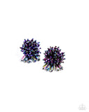 Paparazzi Streamlined Sass - Purple Earring