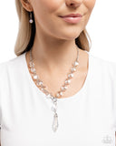 Paparazzi Celestial Class - White Necklace