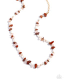 Paparazzi Natural Nuance - Red Necklace