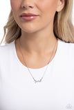 Paparazzi Birth Month Bling - June - Silver Necklace