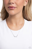 Paparazzi Birth Month Bling - April - Silver Necklace
