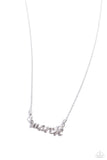 Paparazzi Birth Month Bling - March - Silver Necklace