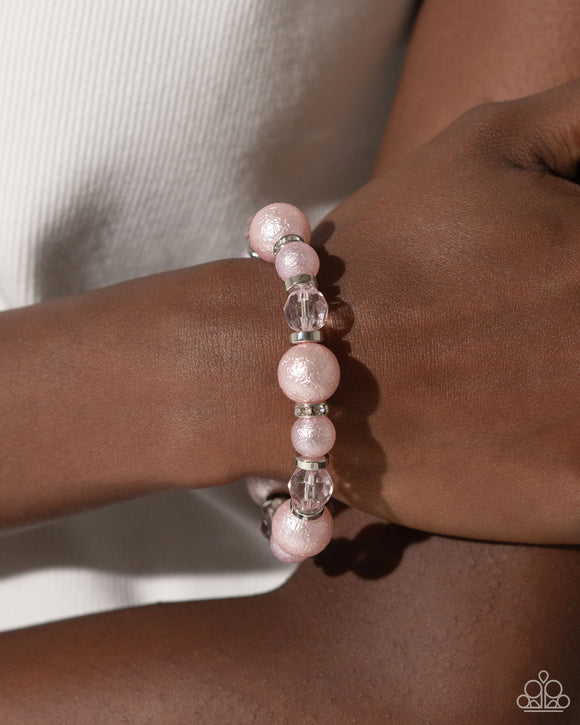 Paparazzi Pearl Protagonist - Pink Bracelet