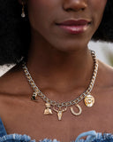 Paparazzi Cowboy Collection - Gold Necklace
