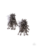 Paparazzi Congratulatory Charm - Silver Earring