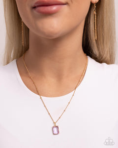 Paparazzi Suave Simplicity - Purple Necklace