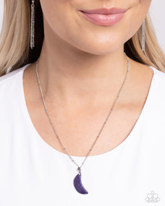 Paparazzi Lunar Lesson - Purple Necklace