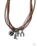 Paparazzi Southern Beauty - Brown Necklace