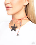 Paparazzi Starfish Sentiment - Orange Necklace
