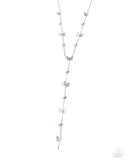 Paparazzi Aerial Attention - Purple Necklace