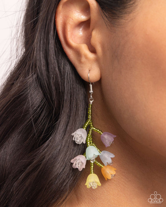 Paparazzi Beguiling Bouquet - Multi Earring