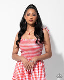 Paparazzi Boot Scootin Bravado - Red Necklace