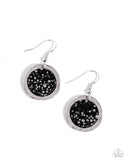 Paparazzi Pendant Paradox - Black Earring