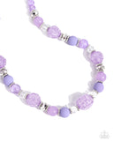 Paparazzi Whimsical Wager - Purple Necklace