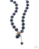 Paparazzi Beaming Baroque - Blue Necklace