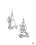 Paparazzi Petaled Precipitation - Silver Earring