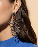 Paparazzi Compound Class - Silver Post Earrings